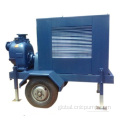 Diesel Engine Water Pump Trailer Self Priming Non-clogging Small Sewage Pump Factory